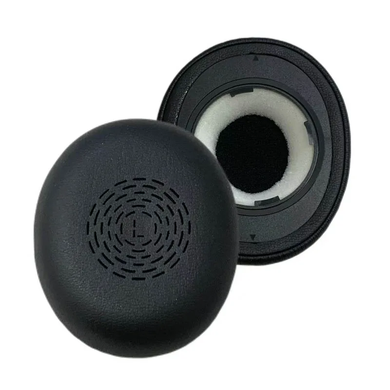 مناسبة ل Jabra Evolve2 65UC/MS فليكس بطانة للأذن سماعة كم الإسفنج وسادة أغطية للأذنين الجلدية