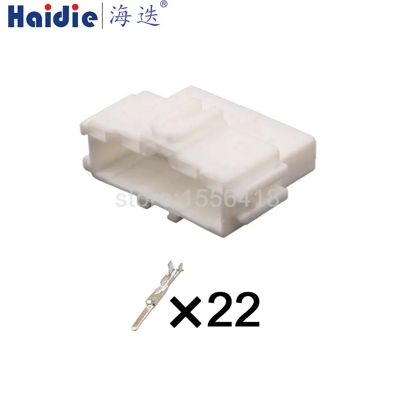 

1-50 sets 22pin cable wire harness connector housing plug connector