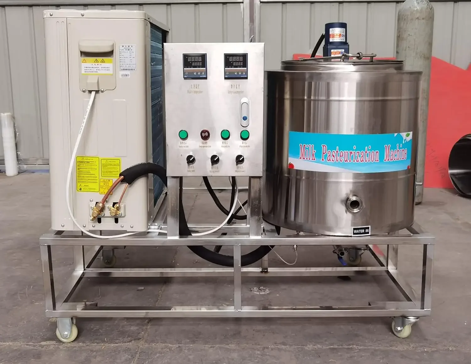 

cross-border For 50 liters capacity Small milk pasteurizer Milk pasteurizer Ice cream steam
