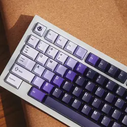 Keykobo Studio Artlife Gradient Mechanical Keyboard Keycap Set Doubleshot ABS Cherry Profile Keycao
