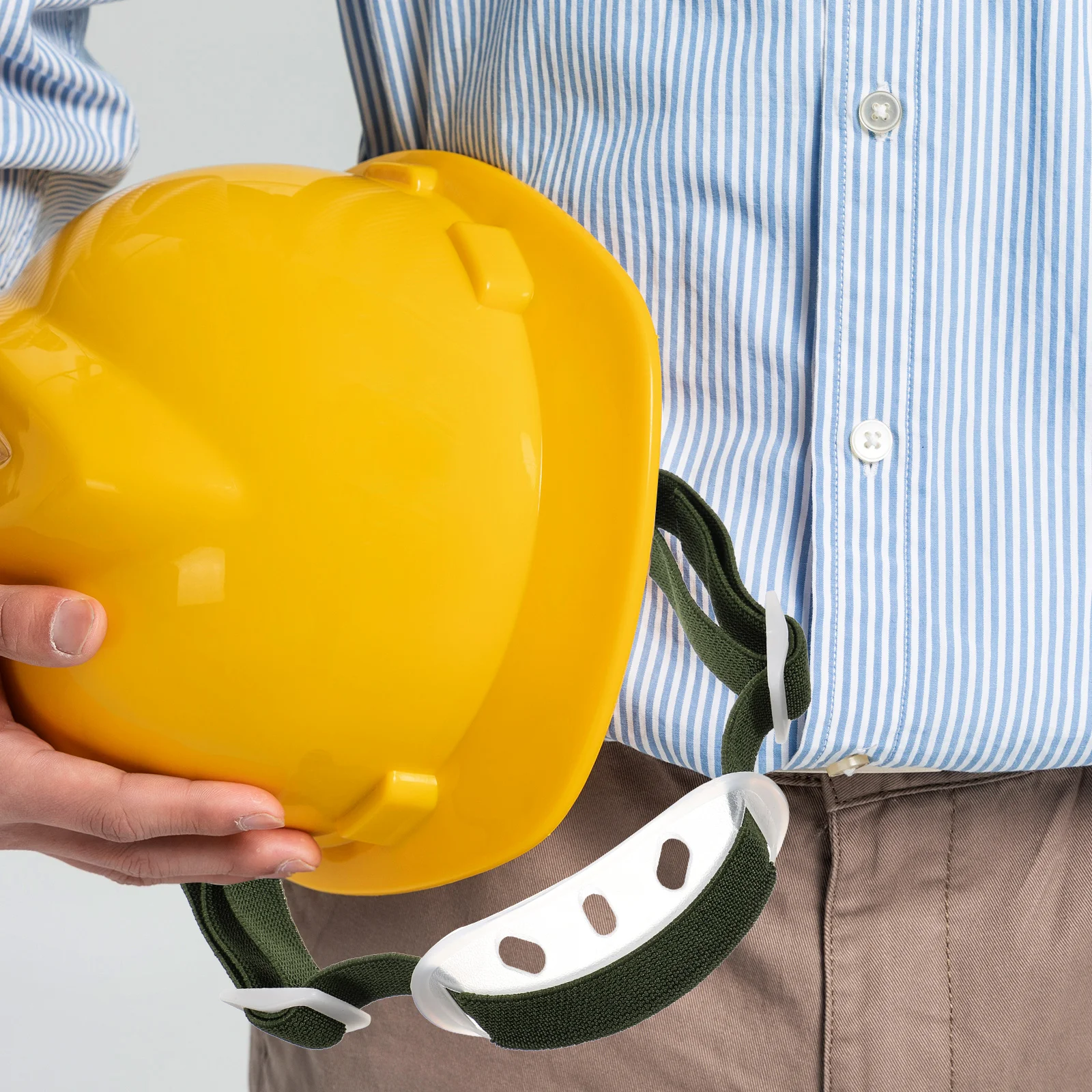 

Universal Chin Strap Adjustable Elastic Anti-Wear Hard Hat Comfortable for Safety Construction Work