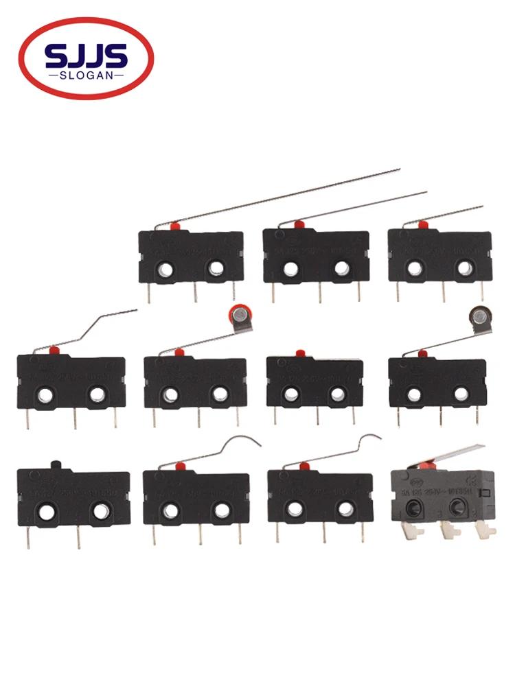 【10-5PCS】Mały mikroprzełącznik drzwiowy KW11-3Z mikroprzełącznik podróży 5A 1250 250V~10T85 samoresetowanie 2Pin 3Pin