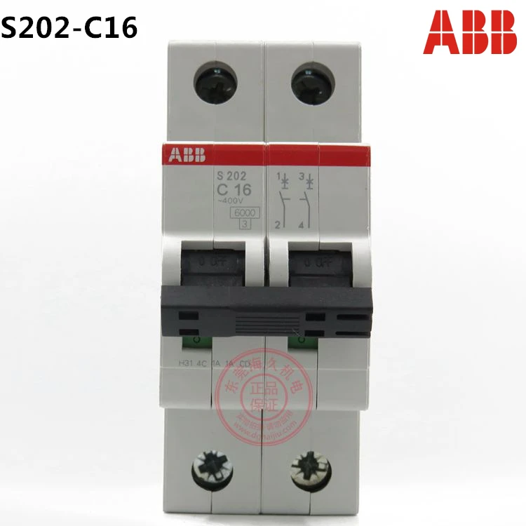 

ABB Leakage switch S202-C16+DDA202 AC-25/0.03 4P 16A Leakage current 30MA