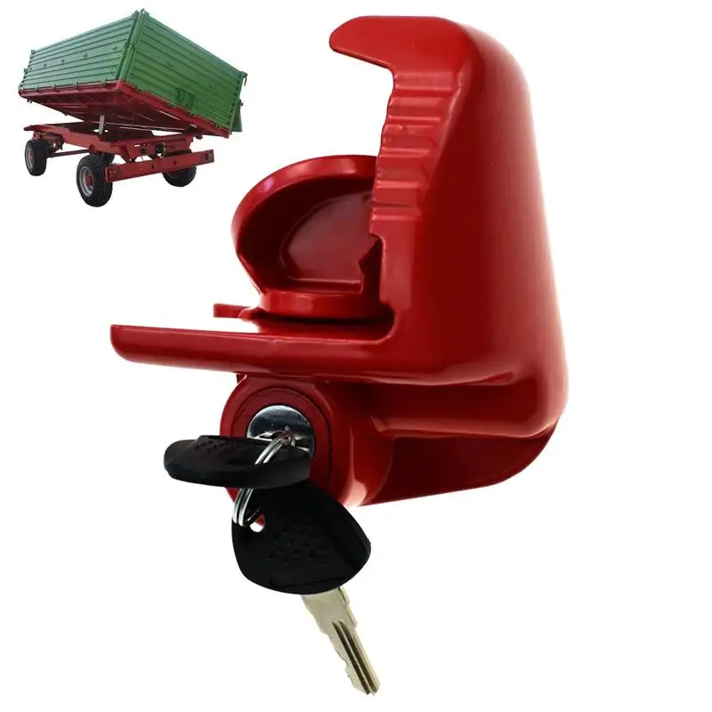 

Trailer Tongue Lock Adjustable Security Lock Anti Theft Lock Coupler Hitch Lock Coupler Lock Security Lock For Cars Trucks Boats