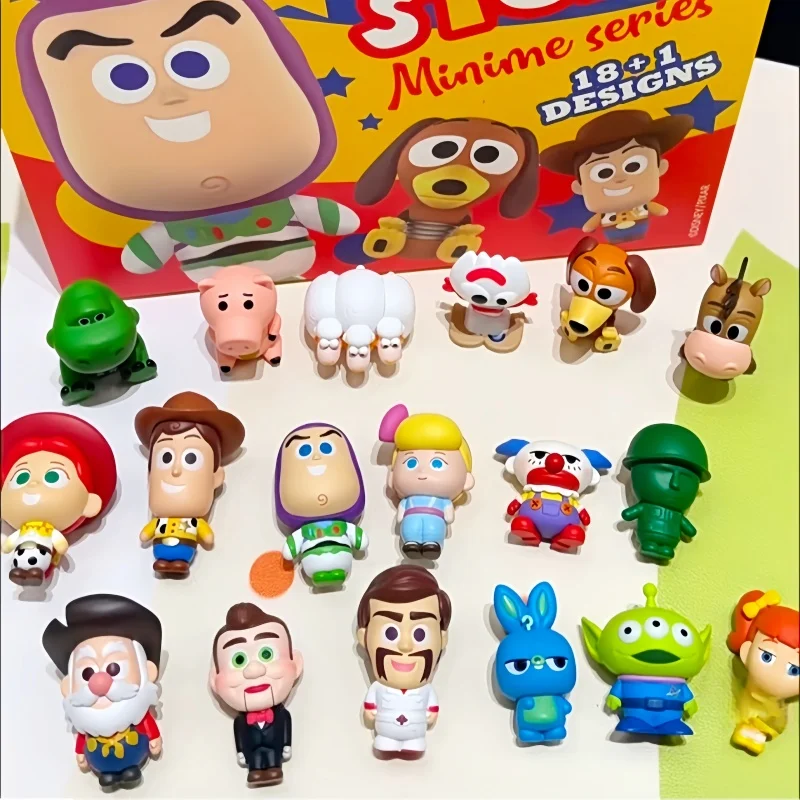 

2026 Hot! 52toys Disney Toy Story Minimum Series Cute Particle Blind Box Handmade Trendy Toy Desktop Ornament Gifts