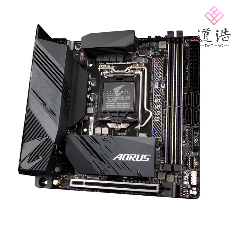 For B560I AORUS PRO AX Motherboard 64GB HDMI DP M.2 LGA 1200 DDR4 Mini-ITX B560 Mainboard 100% Tested Fully Work