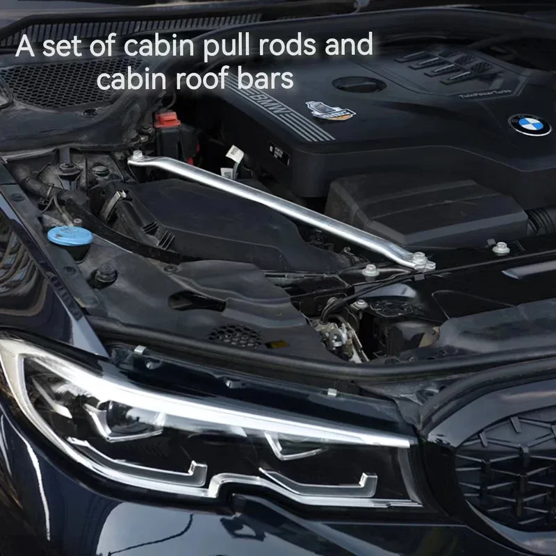 

For 20-25 BMW New 3 Series (G20/G28) - Engine Bay Strut Bar, Strut Tower Brace, Anti-Roll Bar | Body Reinforcement Accessories