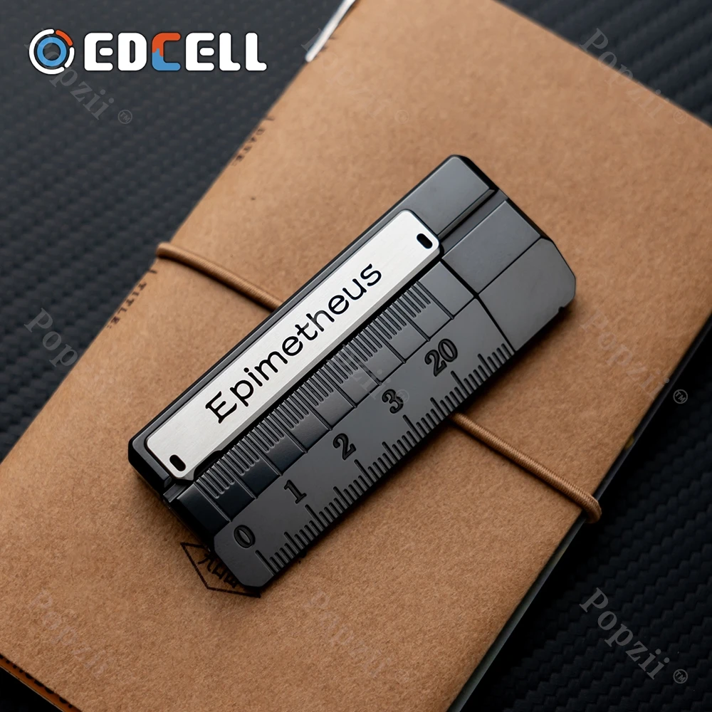 WANWUEDC & ROGUE حاكم الزركونيوم المغناطيس الميكانيكي تململ المنزلق EDC ألعاب التململ مكتب أدوات تخفيف التوتر أداة باردة