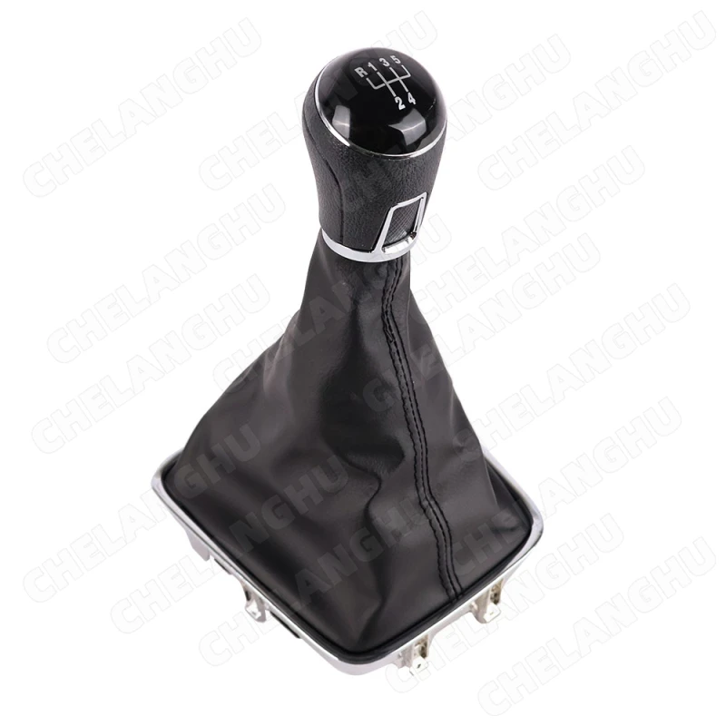 Per VW Tiguan 5N 2007 2008 2009 2010 2011 Auto 5/6 Velocità Auto Gear Stick Livello Pomello Del Cambio Con Stivale In Pelle PU