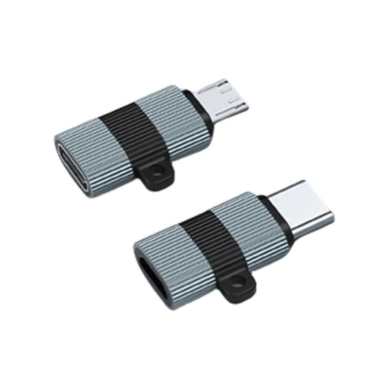 Bộ chuyển đổi MicroUSB thành Loại C, MicroUSB nam sang Loại C Kết nối nữ 480Mbps Tốc độ truyền dữ liệu và Sạc dữ liệu