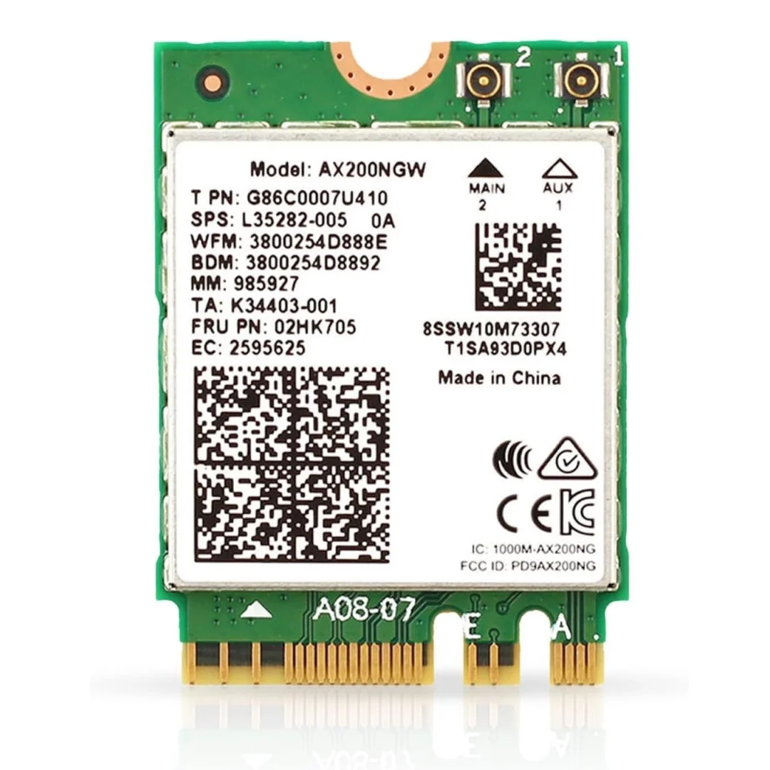 

Intel Wi-Fi 6 AX200NGW Module