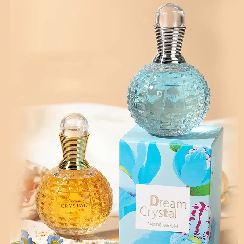 Perfume Mujer, Perfume en spray de 100 ml/3,4 oz con aromas frutales, florales y de aloe vera, perfume de feromonas, embalaje elegante sin alcohol