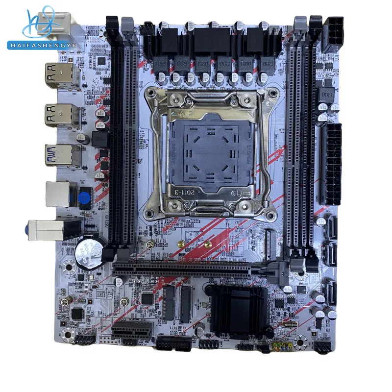 NEW X99server 2011V3 Desktop Computer Motherboard DDR3 Gigabit Studio Play Multiple Games Moving Bricks