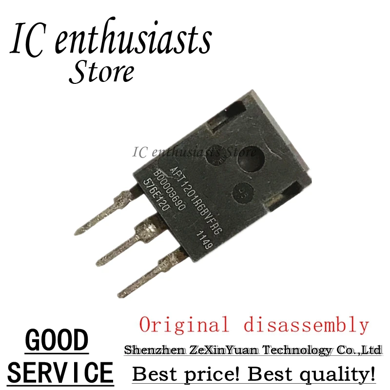 

10PCS APT1201R6BVFRG 8A 1200V TO-247 Original disassembly