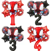 6 pcs Marvel Party foil balloon set spiderman Balloons 32\