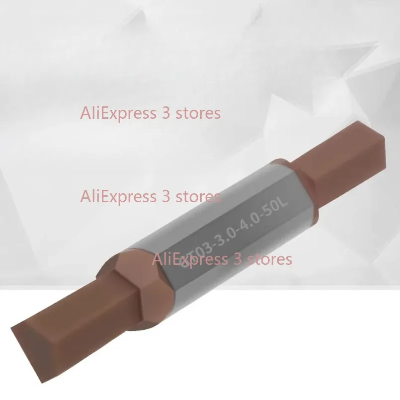 1PC Keyway Broaching Series Cutter Carbide for CNC Machine Cut Blind Internal Keyway Slot Groove Spline Shaft GT01-1.3-3.0-50L