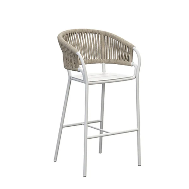 Cadeira de bar ao ar livre, banco alto, móveis ktv, corda, restaurante, hotel, internet, celebridade, cadeira traseira, criativa ao ar livre
