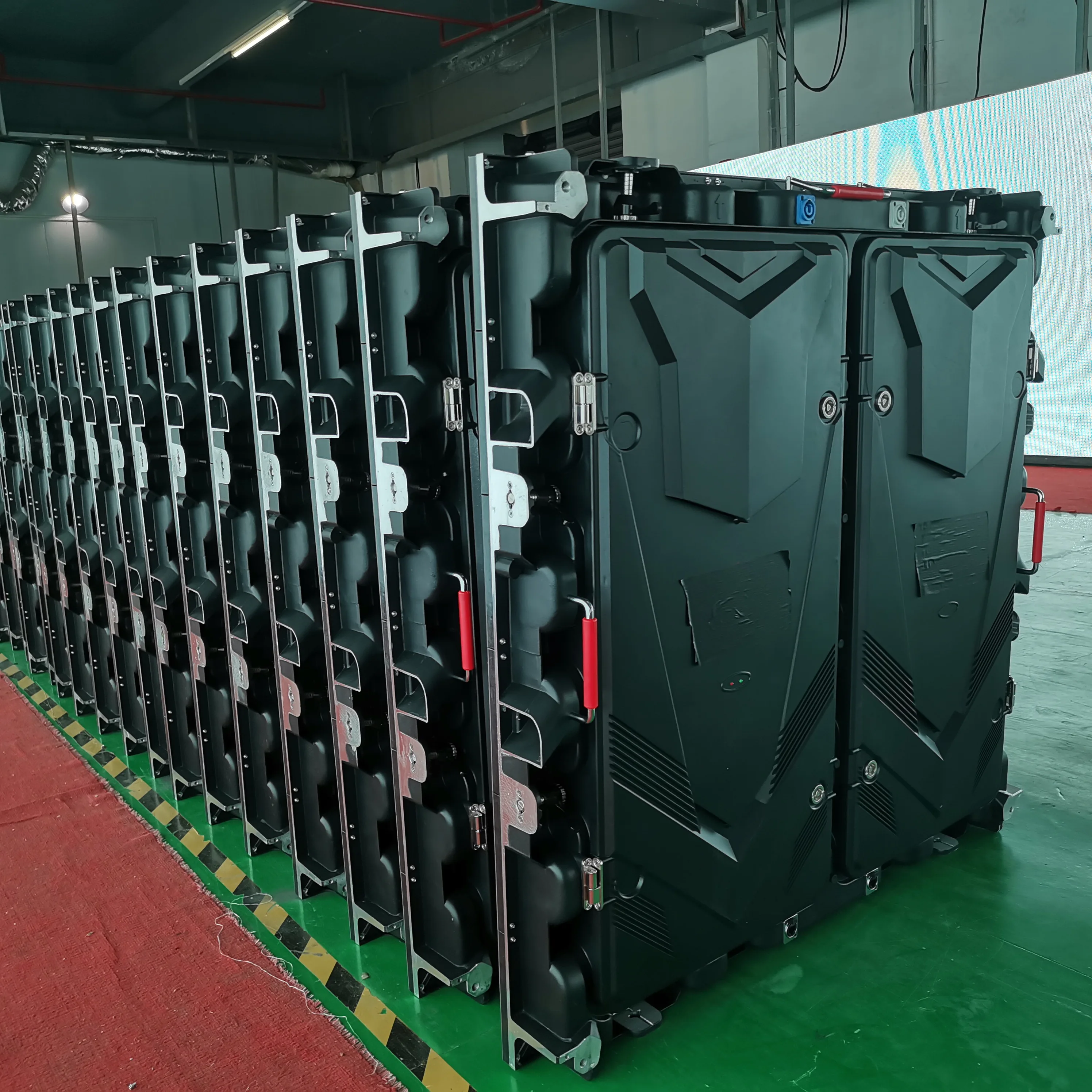 

ZJZ Индивидуальная простая установка Крытый большой коммерческий видеостена Рекламный светодиодный экран