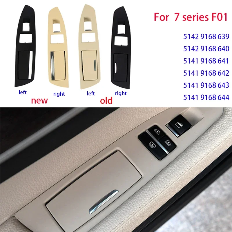 

LHD RHD Car Rear Interior Door Armrest Ashtray Assembly ReplacePanel Storage Box For BMW 7 Series 730 740 F750 760 F01 F02