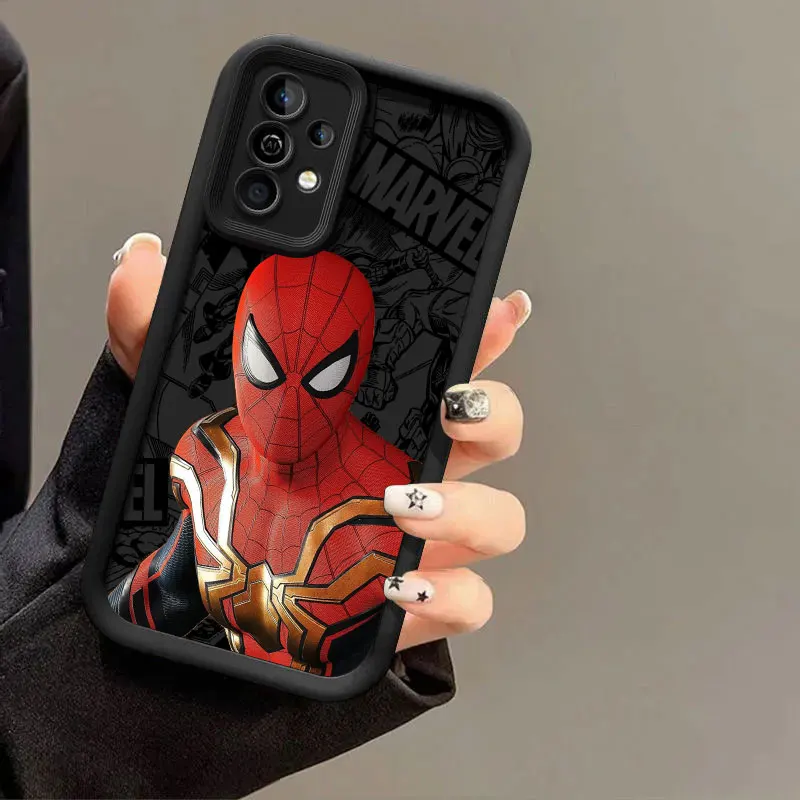Marvel Superhero Spider Man Case For Samsung Galaxy A57 A56 5G A37 A36 A17 A07 A26 A16 A06 A55 A52 A14 A73 A34 Protective Cover view 6