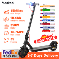 Mankeel MK083 36v 350W 10.4Ah 18.7MPH Electric Scooter Adult 8.5\