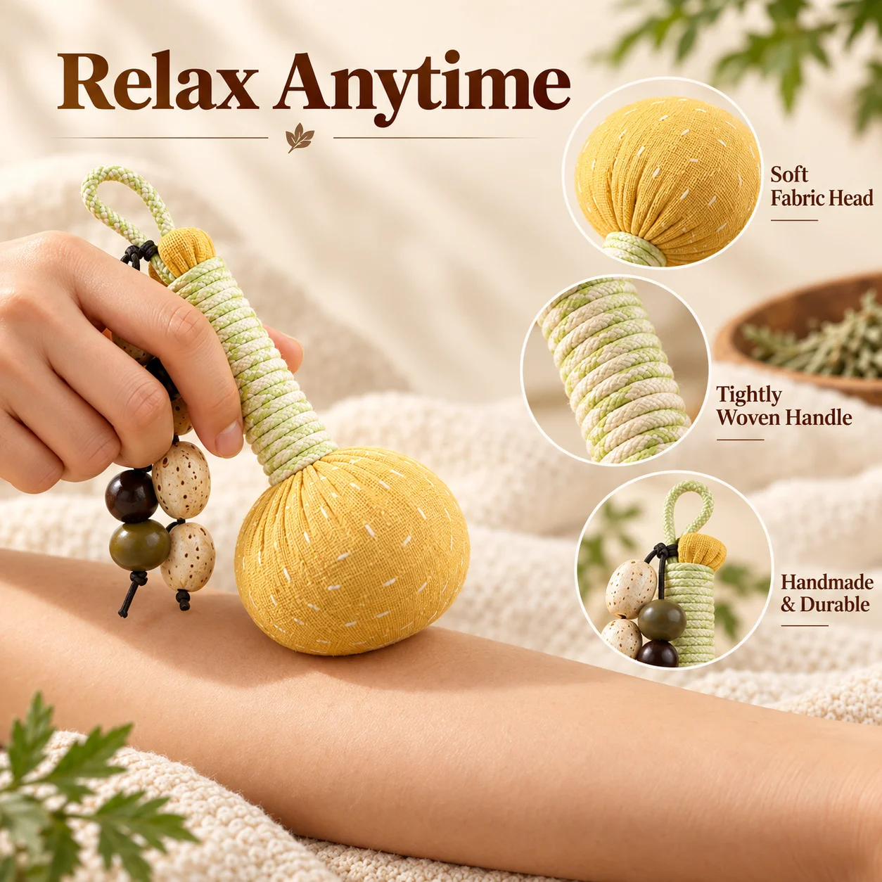 ค้อนนวดสมุนไพรมินิแบบพกพา เครื - Herbal Wellness Massage บทวิจารณ์และราคา
