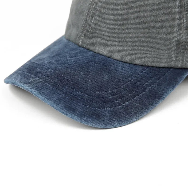 للجنسين قبعات مغسولة خمر اللون المتطابقة قبعة بيسبول الرجال النساء قابل للتعديل الصيف عادية في الهواء الطلق الشارع الشهير الرياضة لينة قبعة الشمس