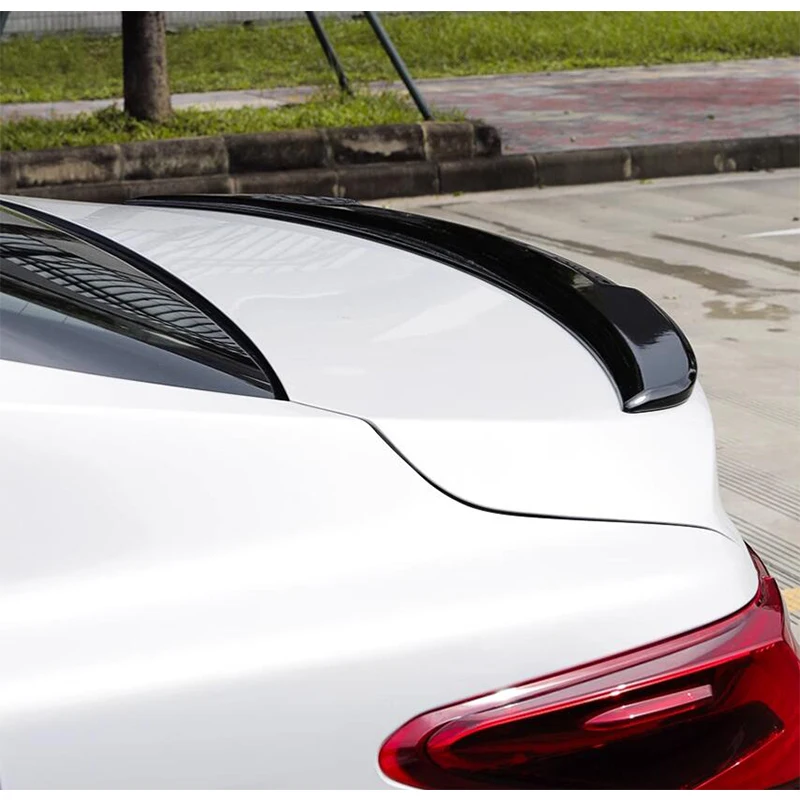 Car Accessories Fit For Toyota Camry Sedan 2025 2026 9th ABS Glossy black carbon fibre Rear Door Tail Trunk Spoiler Wing Lip