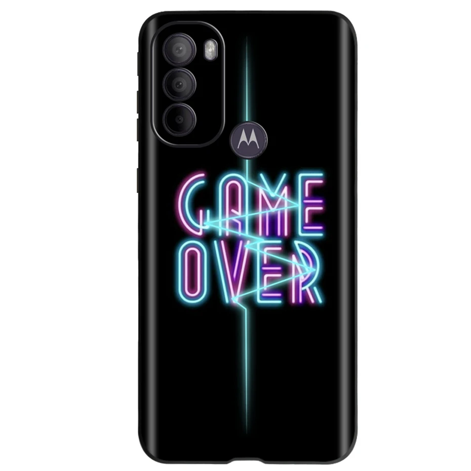 For Motorola Moto G31 Phone Case Fashion Printing Soft TPU Cover For MOTO G31 2022 Motog31 G 31 4G Black Silicone Cases