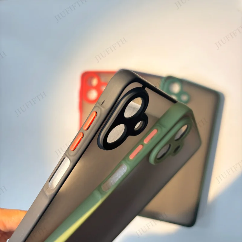 Shockproof Armor Phone Cases On For Samsung Galaxy A07 A 07 4G 5G Case For GalaxyA07 Hard PC Protective Matte Cover Capa Coque