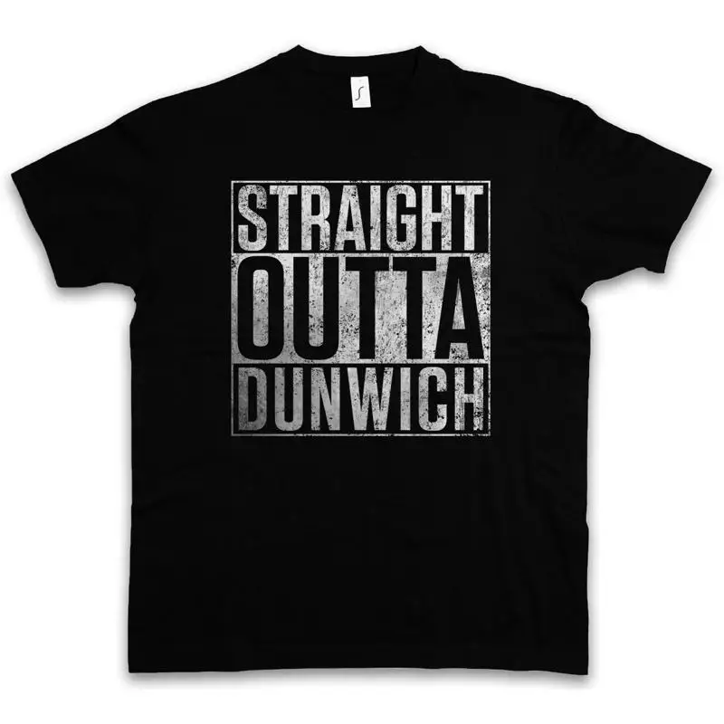 Camiseta STRAIGHT OUTTA DUNWICH City Horror Arkham H P Cthulhu Fun
