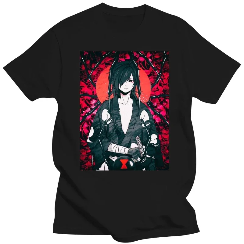 Handsome Men's Dororo Hyakkimaru T Shirt Short Sleeved Round-Neck Cotton Graphic T Shirts Leisure Anime Manga Tee Fans Clothing