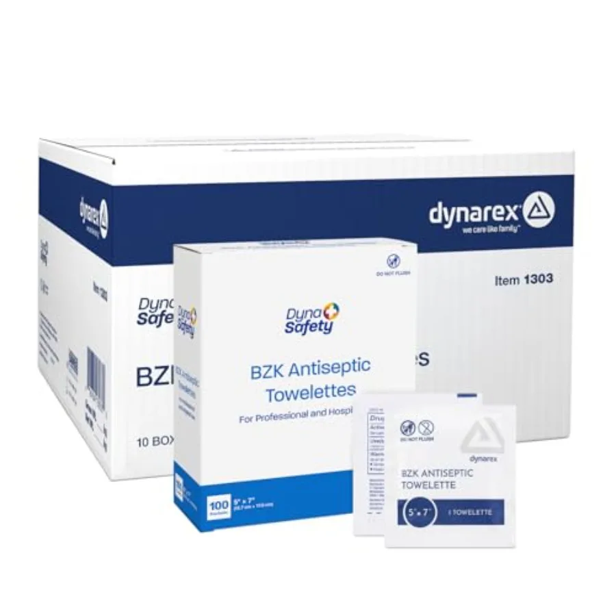 

Антисептические салфетки BZK для защиты небольших ран, 12,7 x 17,8 см, одноразовые, в индивидуальной упаковке, 1 шт.