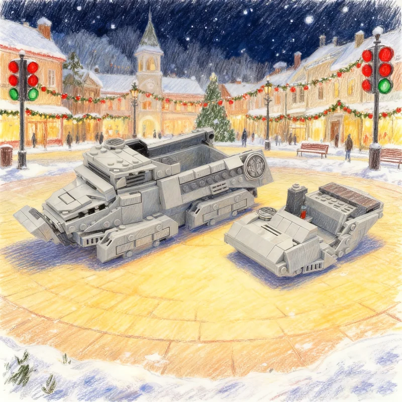 632 stücke MOC Imperial Riot Tank Gepanzerte Speeder Stern Schlacht Modell Bausteine Architektur Spielzeug Weihnachten Geschenke Ziegel