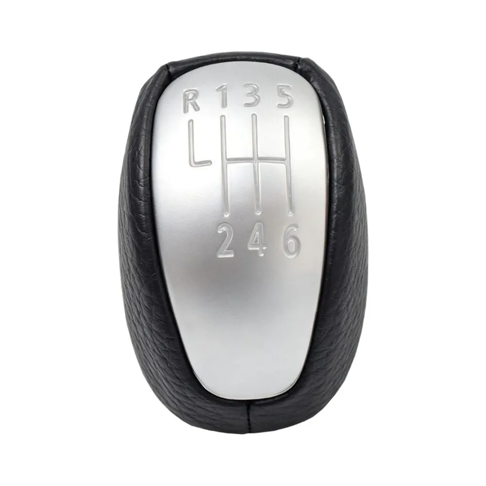 6 Shift Knob 7701233215 PU Leather Gear Sticker For Renault For Laguna For Mk3 2007-2014 Car Interior Accessories Interior Parts view 3
