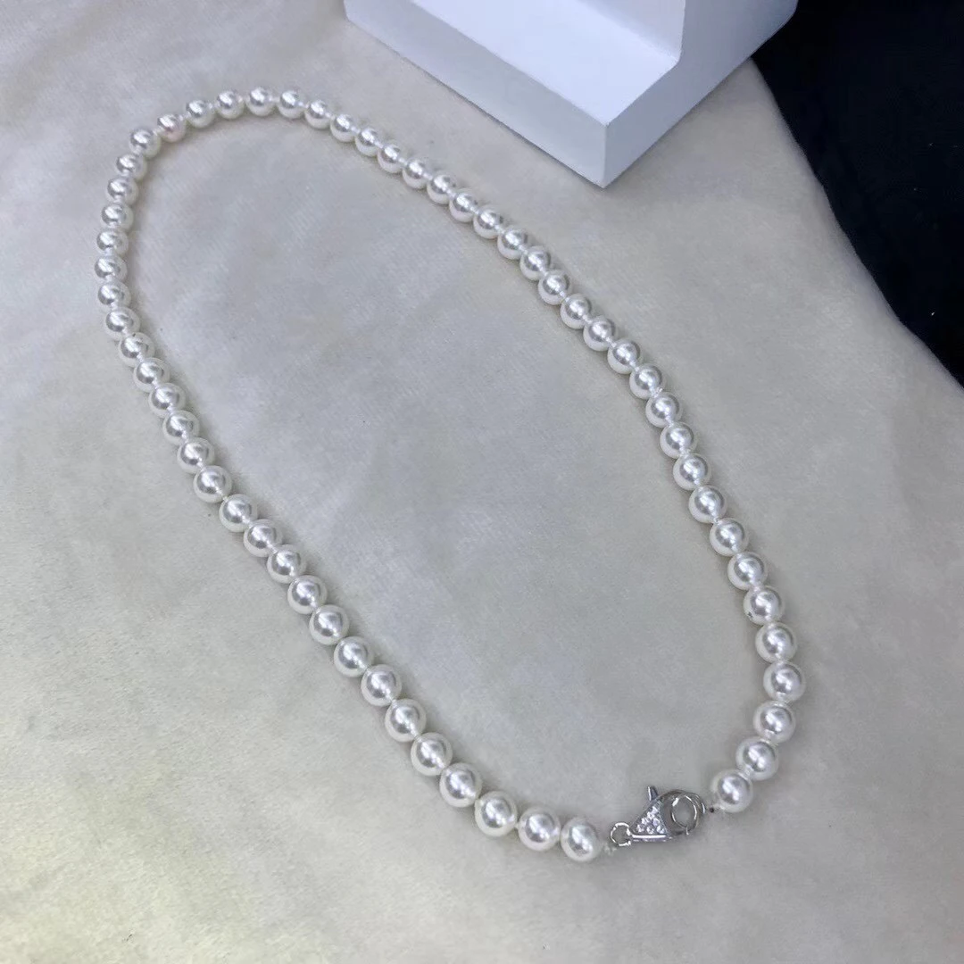 New Trendy Hot fai da te bella qualità S925 collana con ciondolo in argento Sterling bracciale chiusura gancio senza perle 5 pz/lotto