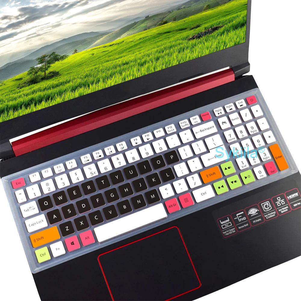 Keyboard Cover for Acer Nitro 5 Spin 7 AN515 AN517 AN715 51 52 53 54 55 56 57 V 15 17 VN7 Silicone Protector Skin Case Accessory