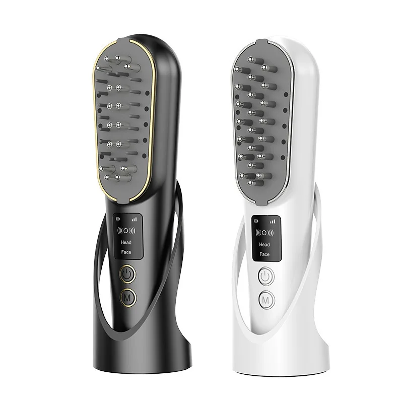 RF comb LED light therapy medicine comb RF red light guide