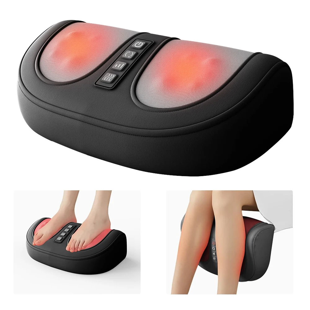 

Foot Massager with Heat, Electric Kneading Relax for Foot and Calf Massage, Gifts for Dad, Mom, Lover and mother's day gifts
