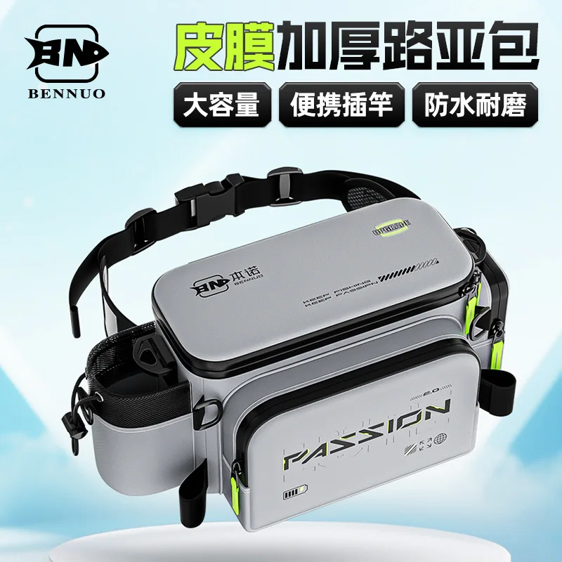 Bennuo 2026 New Multifunctional Waist Bag Waterproof Single Shoulder Fishing Tackle Bag Lure Storage Pack
