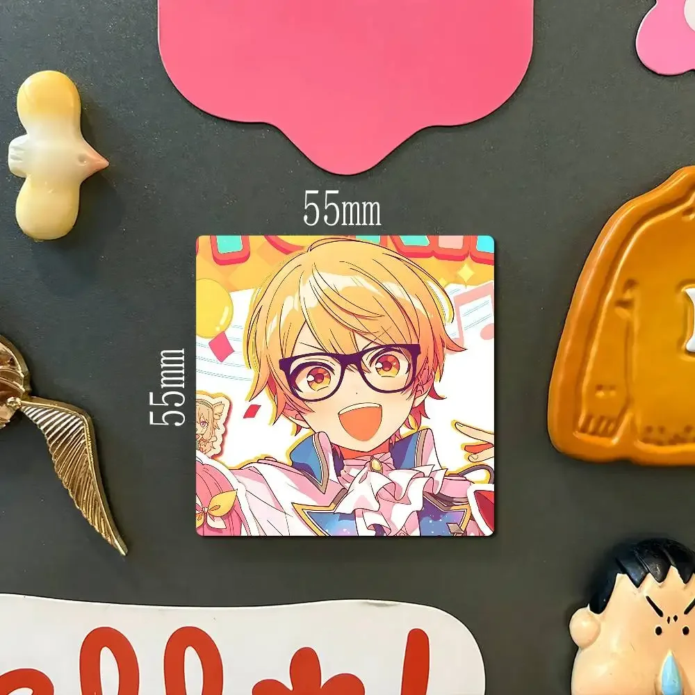 TenmaS T-Tsukasa الكرتون PVC مغناطيس الثلاجة نقل الحرارة الطباعة ملصق الثلاجة لديكور المنزل المطبخ