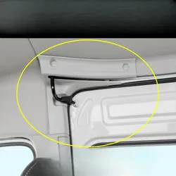 Centre Door Trim Pillar Trim Upper Track Wheel Chute Cover for MAXUS V80 C00005745