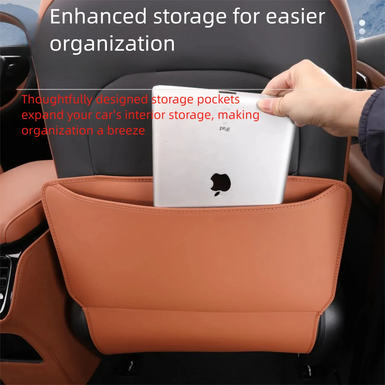 Car Seat Back Mat For Chery Tiggo 8 2026 2027 Car Anti-Kick Rear Row Seat Protection Scratch Dirt Resistant Pad Auto Accessories view 6