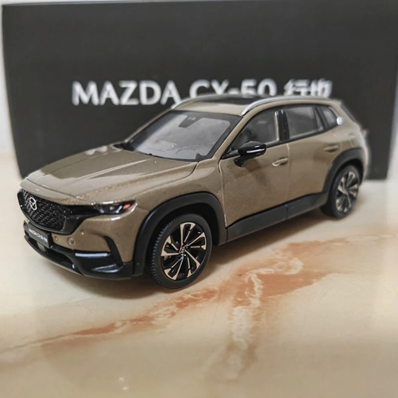 1/43 Alloy 2023 Mazda CX50 SUV Diecast Model Car Vehicle Simulation Boy Toys Gifts Original Box Collection