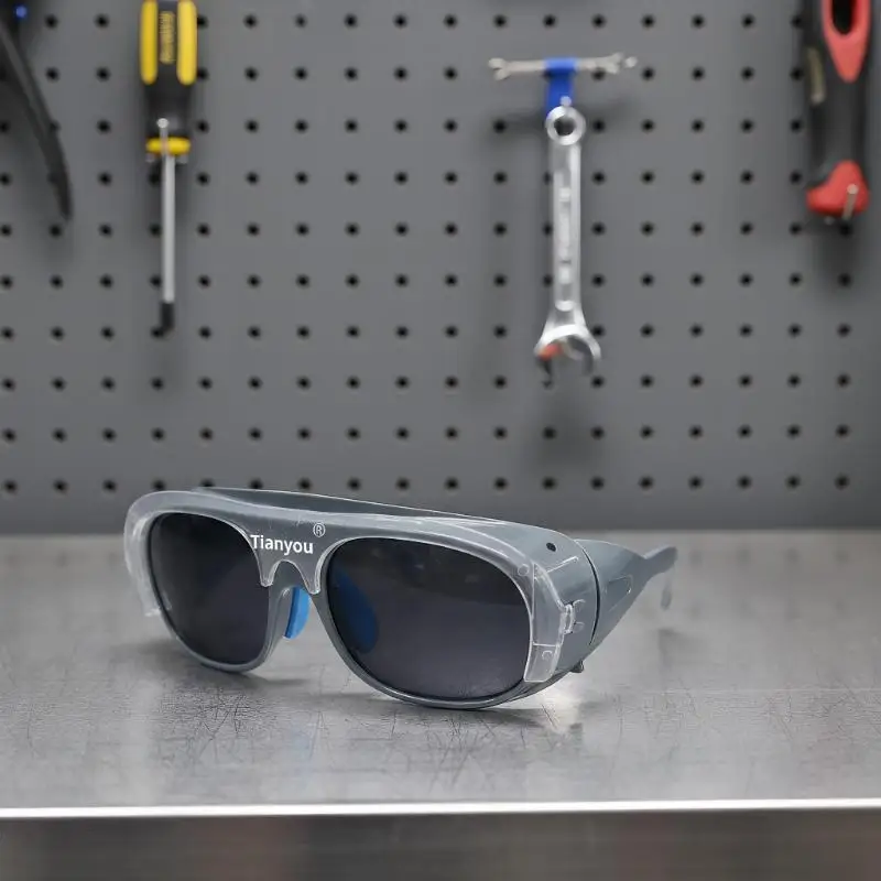 نظارات واقية لحام قوس الأرجون الغاز، 1 قطعة نظارات أمان لحام مضادة للوهج للحام الخاص