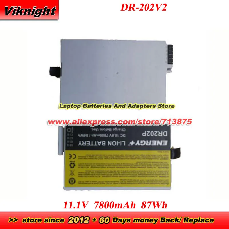 

Аккумулятор DR-202V2 11.1V 7800mAh 87Wh