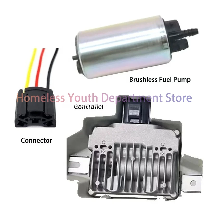 500LPH Brushless Fuel Pump with High Performance  Controller Connector