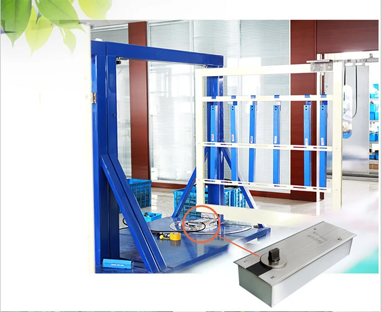 OREDY Glazen automatische vloerveerschommeldeurdranger voor winkelfronten