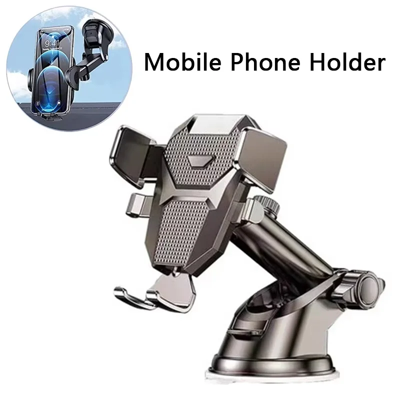 

Car Phone Holder Sucker Mount Stand GPS Navigation Bracket Suction Cup Smartphone Mobile Phone Support In Car For iPhone Samsung