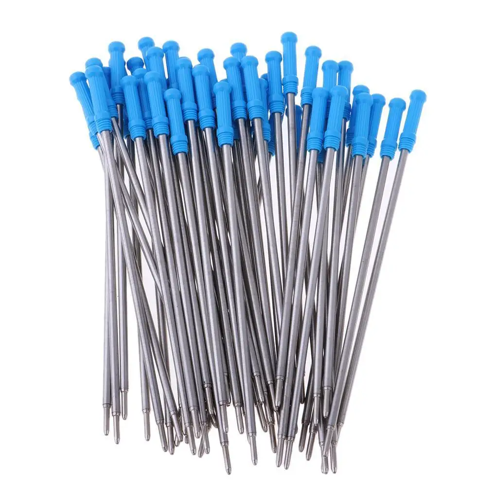 مجموعة/50 قلم الكرات الدوّارة ملحقات معدات الكتابة بالحبر القياسية الدولية #1